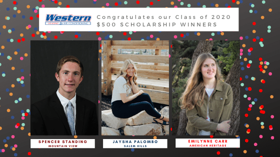 Western Awards Senior Scholarships - Western Heating, Air & Plumbing